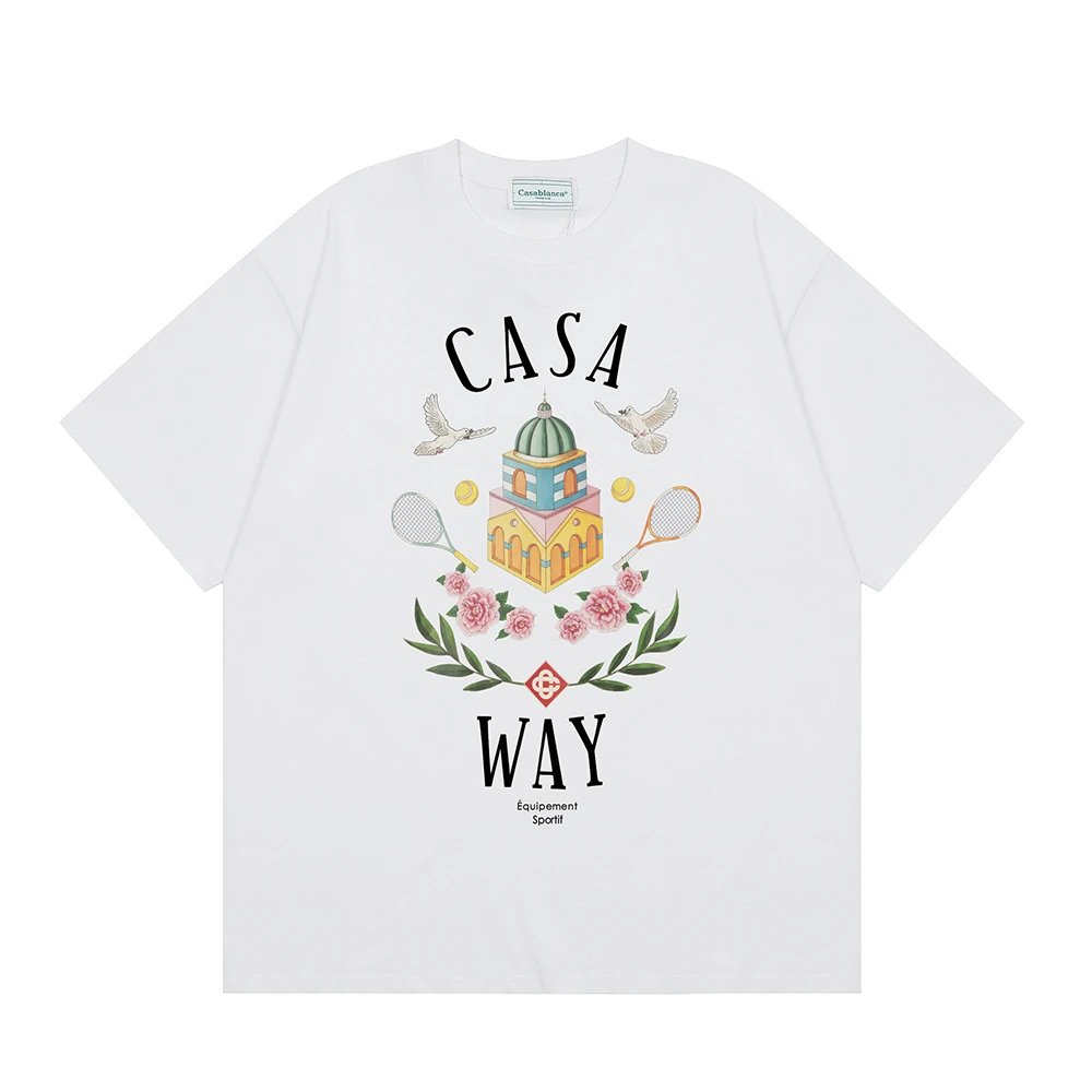 Casablanca Casa Way T-shirt White