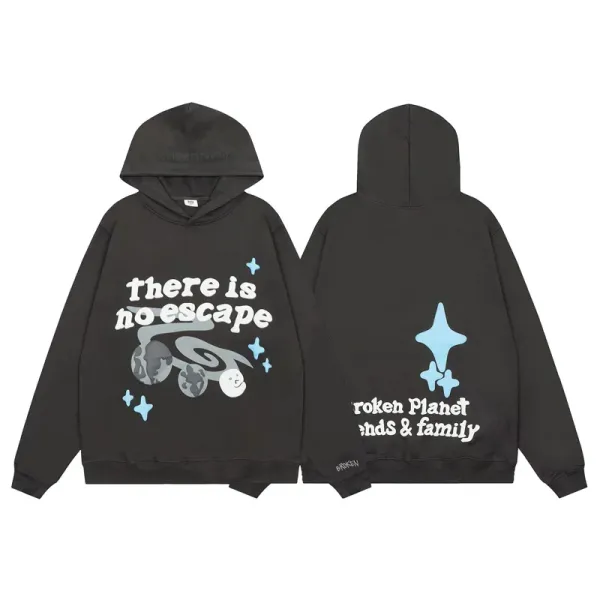 Roken Planet Friends & Family No Escape Hoodie Black - 1