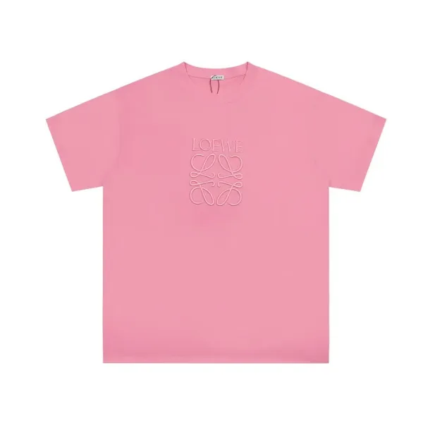 Loewe Anagram Embroidered T-Shirt Beige T-Shirt - 9