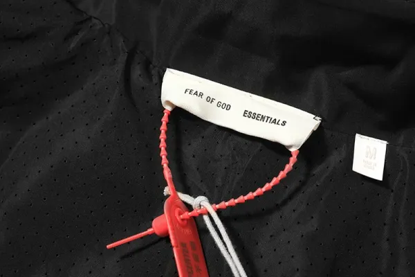 Essential Half-Zip Windbreaker Black Jacket - 5