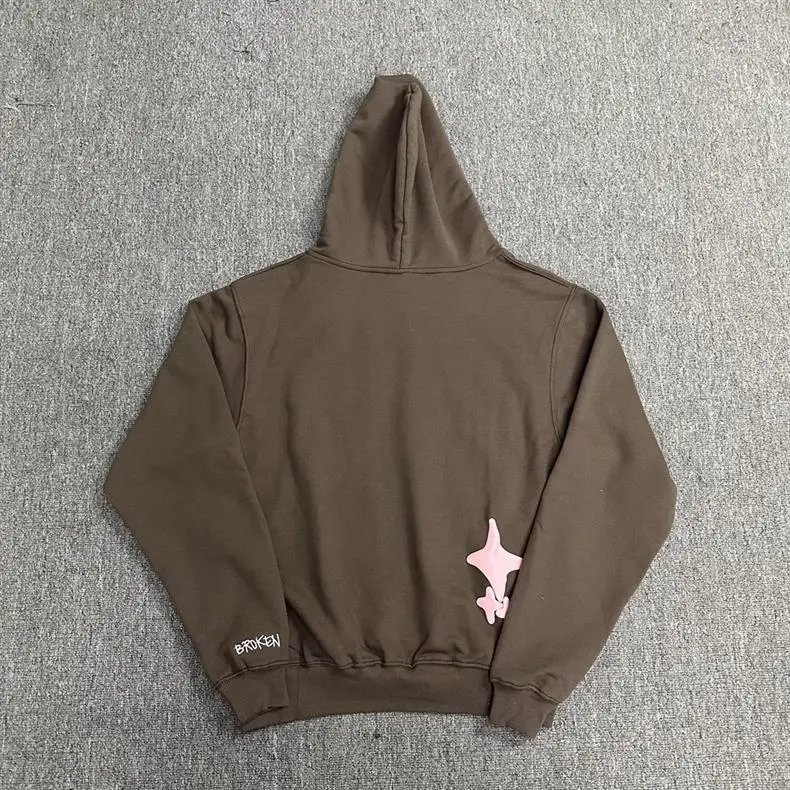 Broken Planet Heartless Love Hoodie Beige - 32