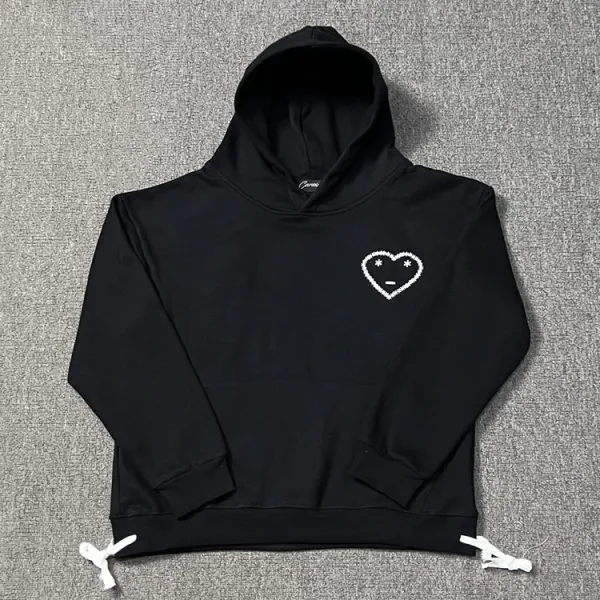 Play Comme des Garçons Heart Embroidery Black Sweatpants - 10