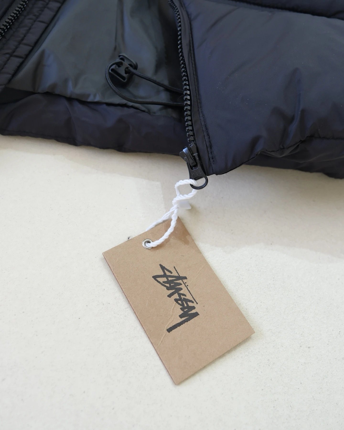 Stüssy Puffer Vest Navy Outerwear - 19