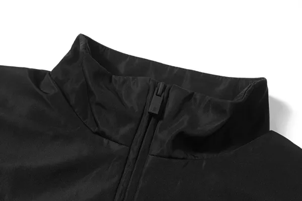 Essential Half-Zip Windbreaker Black Jacket - 4