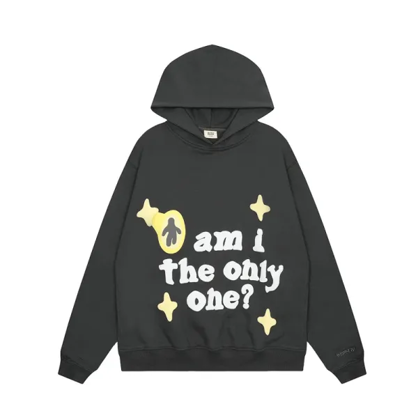 Bosie Am I The Only One? Graphic Hoodie Black - 1