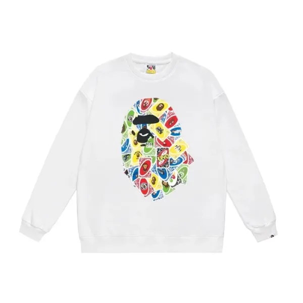 A Bathing Ape x UNO BAPE Sta Logo Multicolor Hoodie - 1