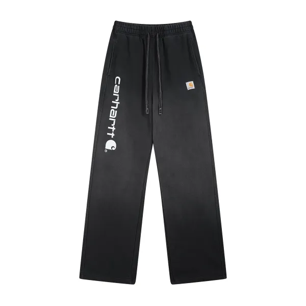 Carhartt Work In Progress Script Logo Sweatpants Olive - 8