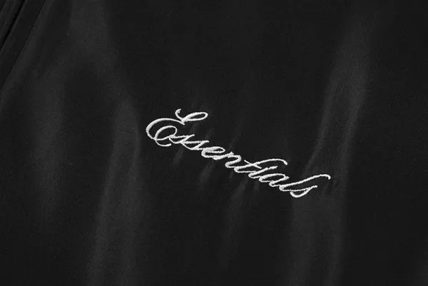 Essential Half-Zip Windbreaker Black Jacket - 8