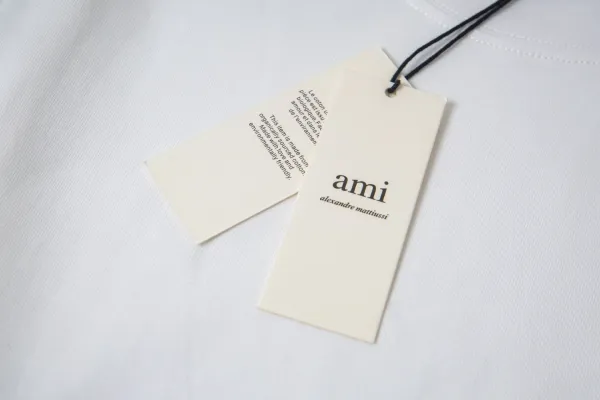 Ami x GAP Heart Logo Long-Sleeve T-Shirt White - 18