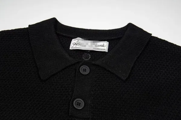 Aimé Leon Dore Ribbed Polo Cream Polo Polo Shirt - 10
