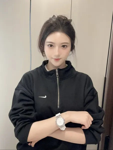 Nike Half-Zip Pullover Black Hoodie - 7