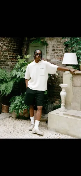 Aimé Leon Dore Ribbed Polo Cream Polo Polo Shirt - 13