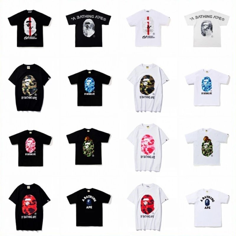 A BATHING APE ABC Camo Graphic T-Shirt - 000592