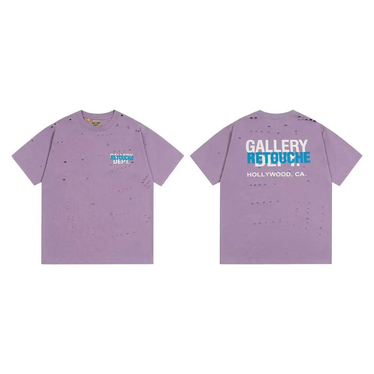 Gradient Letter Print T-Shirt photo 6