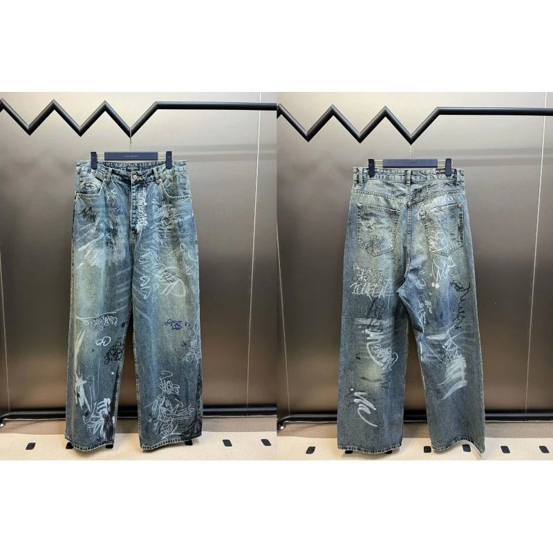 Designer Blue Graffi