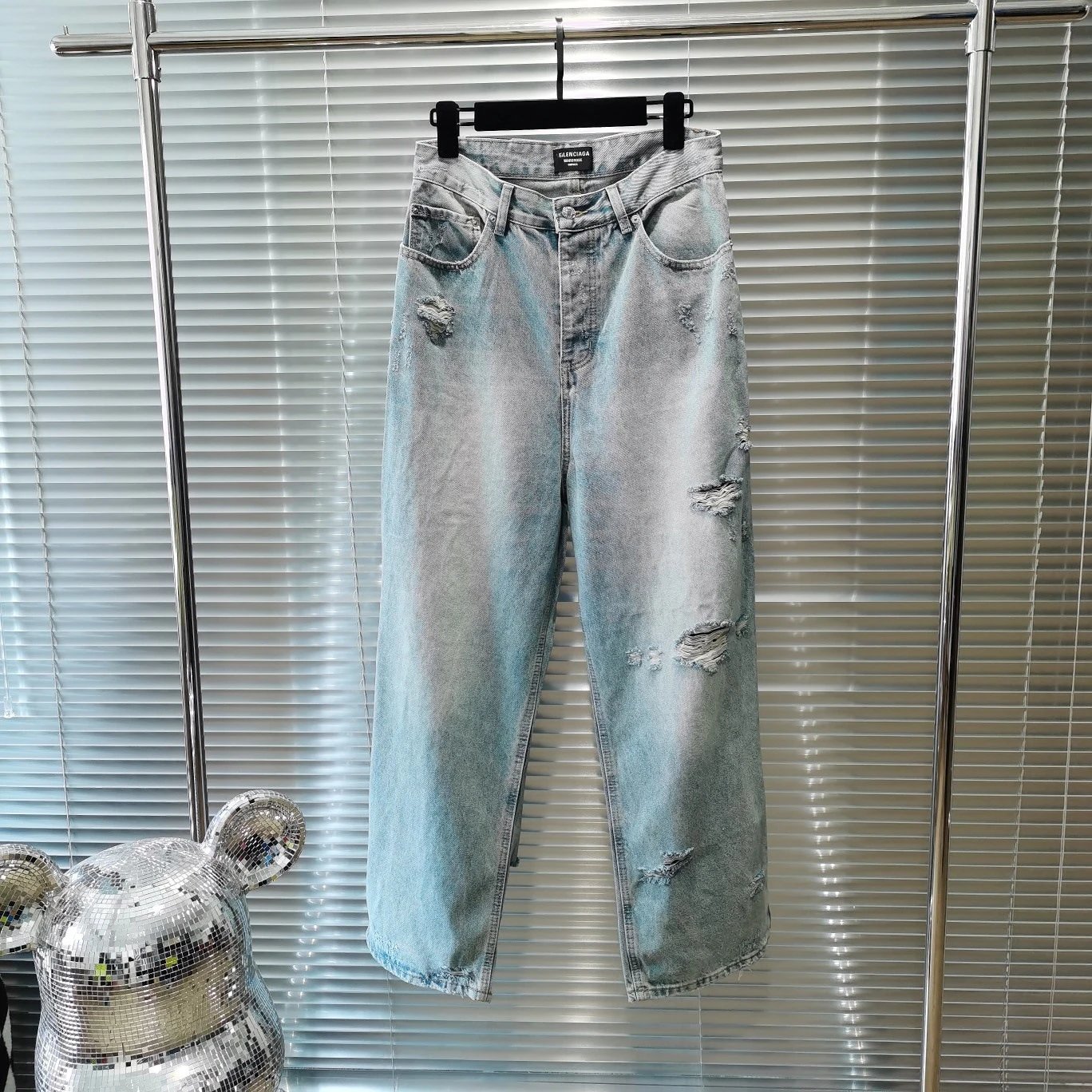 Balenciaga Destroyed Denim