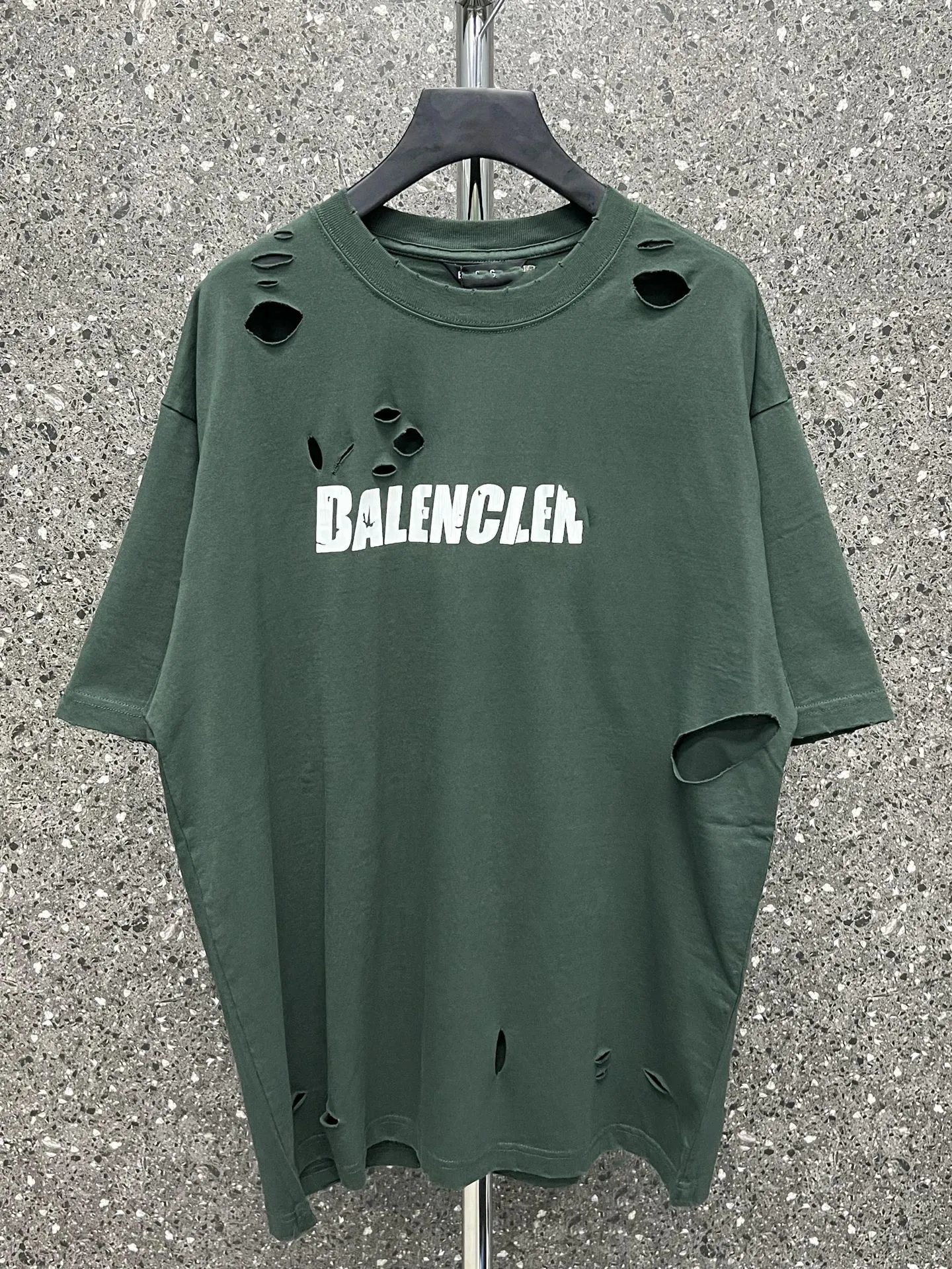 Balenciaga Distressed T-Shirt 3