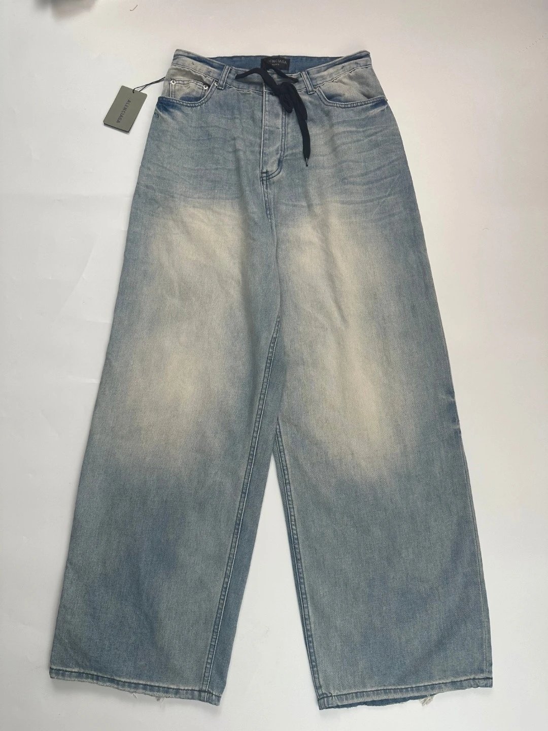 Balenciaga Shoelace Denim Jeans 2