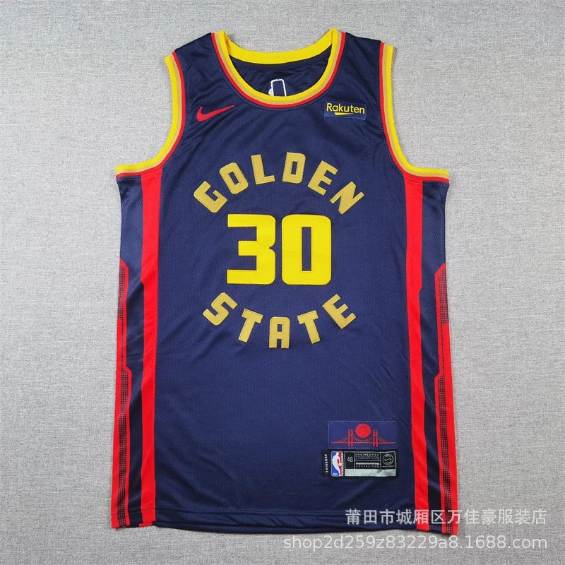 25 Warriors 30 City Edition Navy
