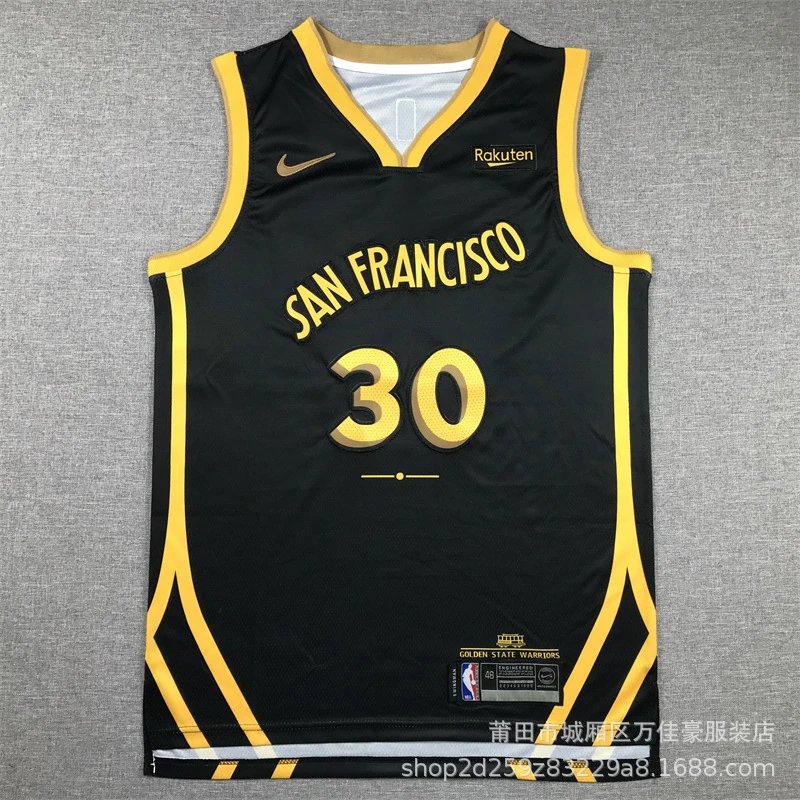 24 Warriors 30 City Edition Black
