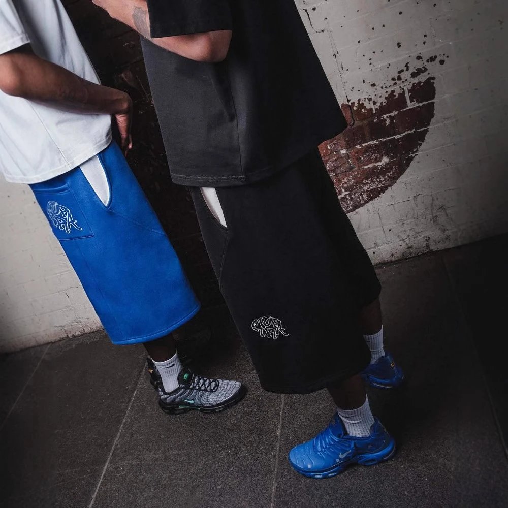 Embroidered letter sweatpants for casual high street hiphop 2