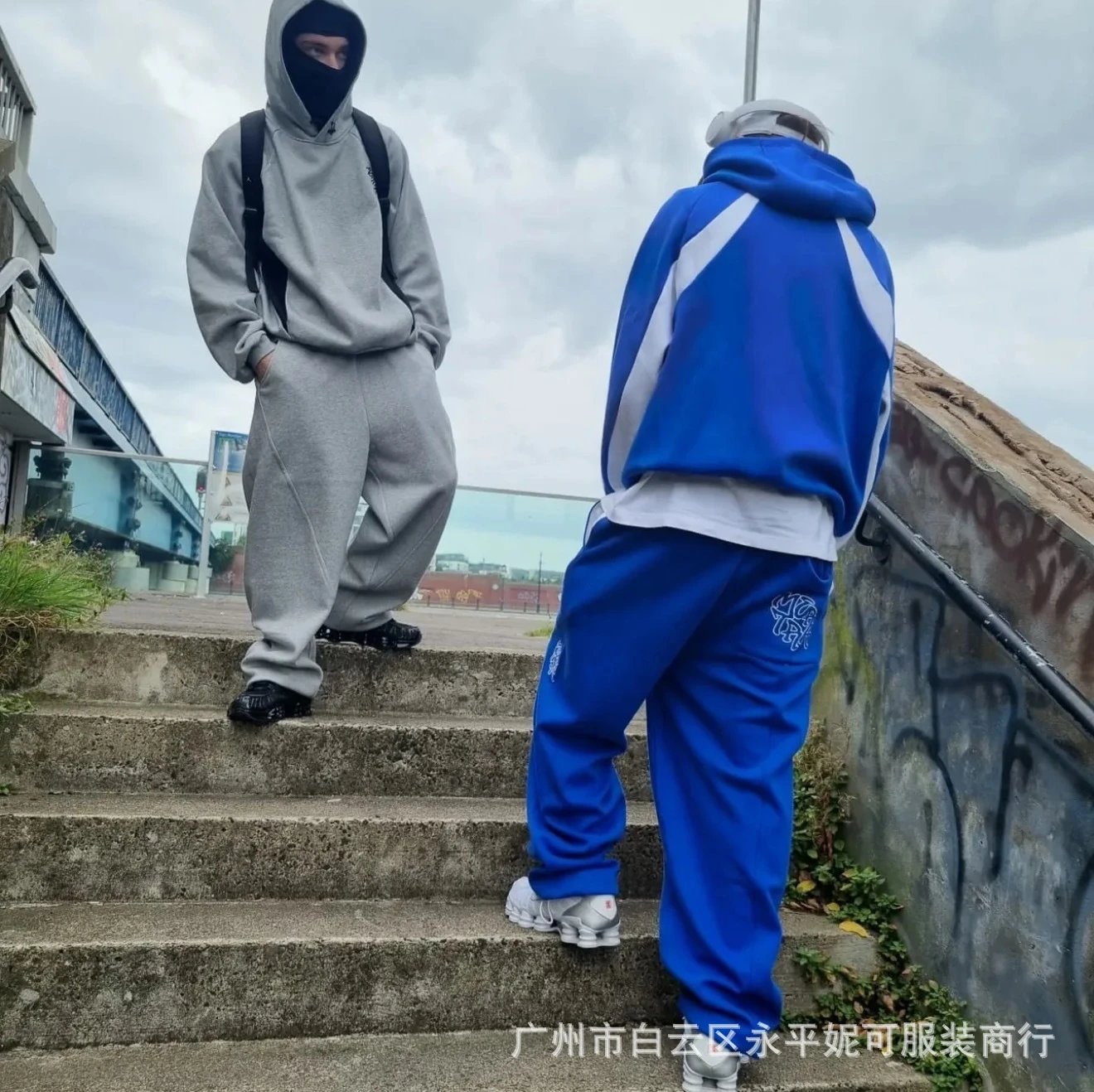 Loose sweatshirts sweatpants and long pants 4