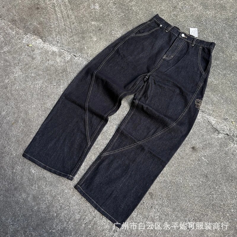 B款牛仔裤/黑色