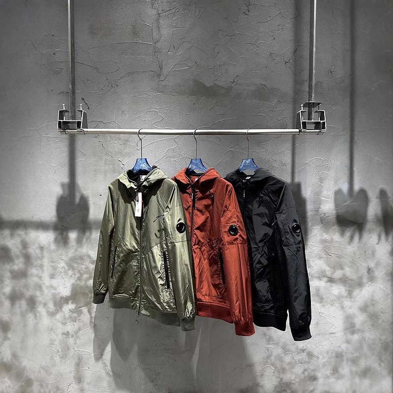 Hooded zipper light jacket motorcycle jacket