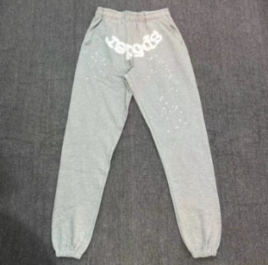 Light gray mesh pants