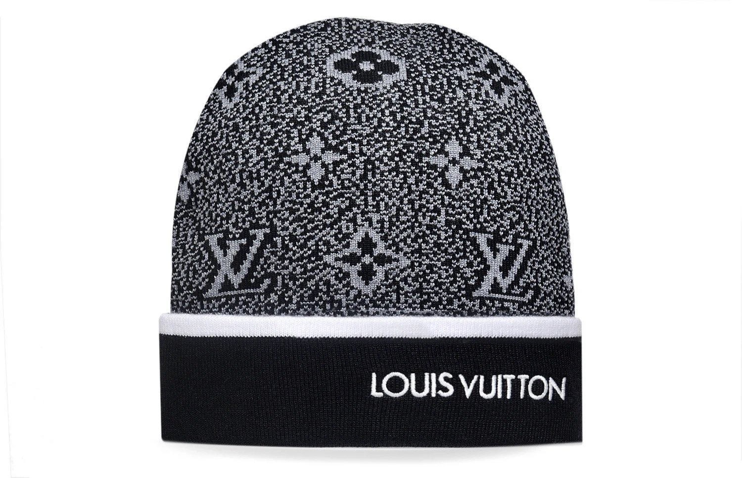 Louis Vuitton Monogram Gradient Knit Beanie - rep czapki
