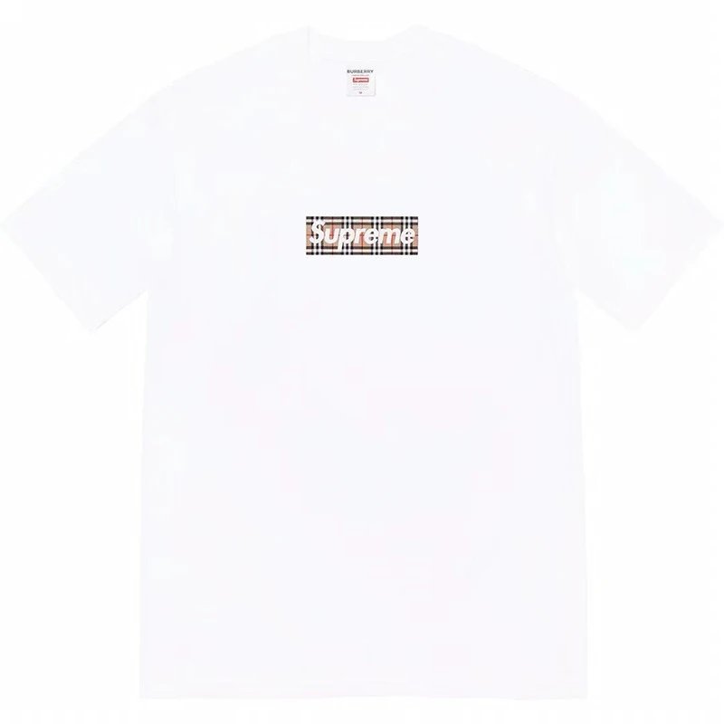 B308 Plaid White