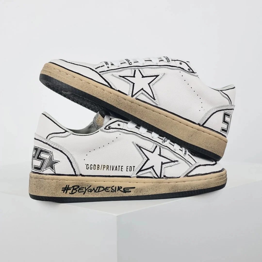 GGDB Black Line White Tail
