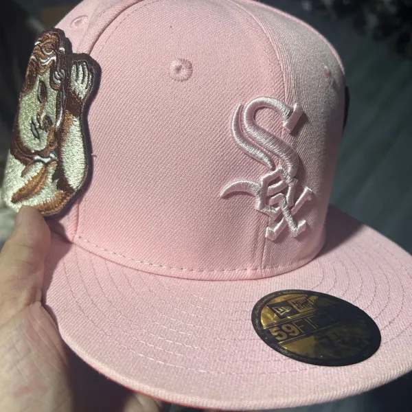 New Era x Chicago White Sox 59FIFTY Pink Baseball Cap - 1