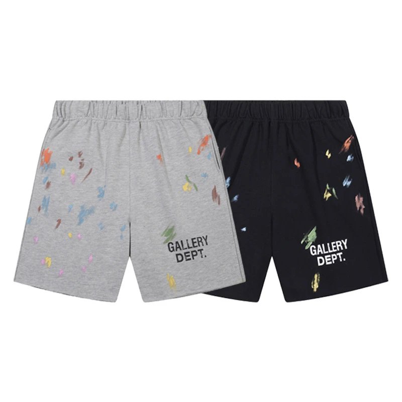 Gallery Dept. Paint Splatter Sweatshorts Gray - 17