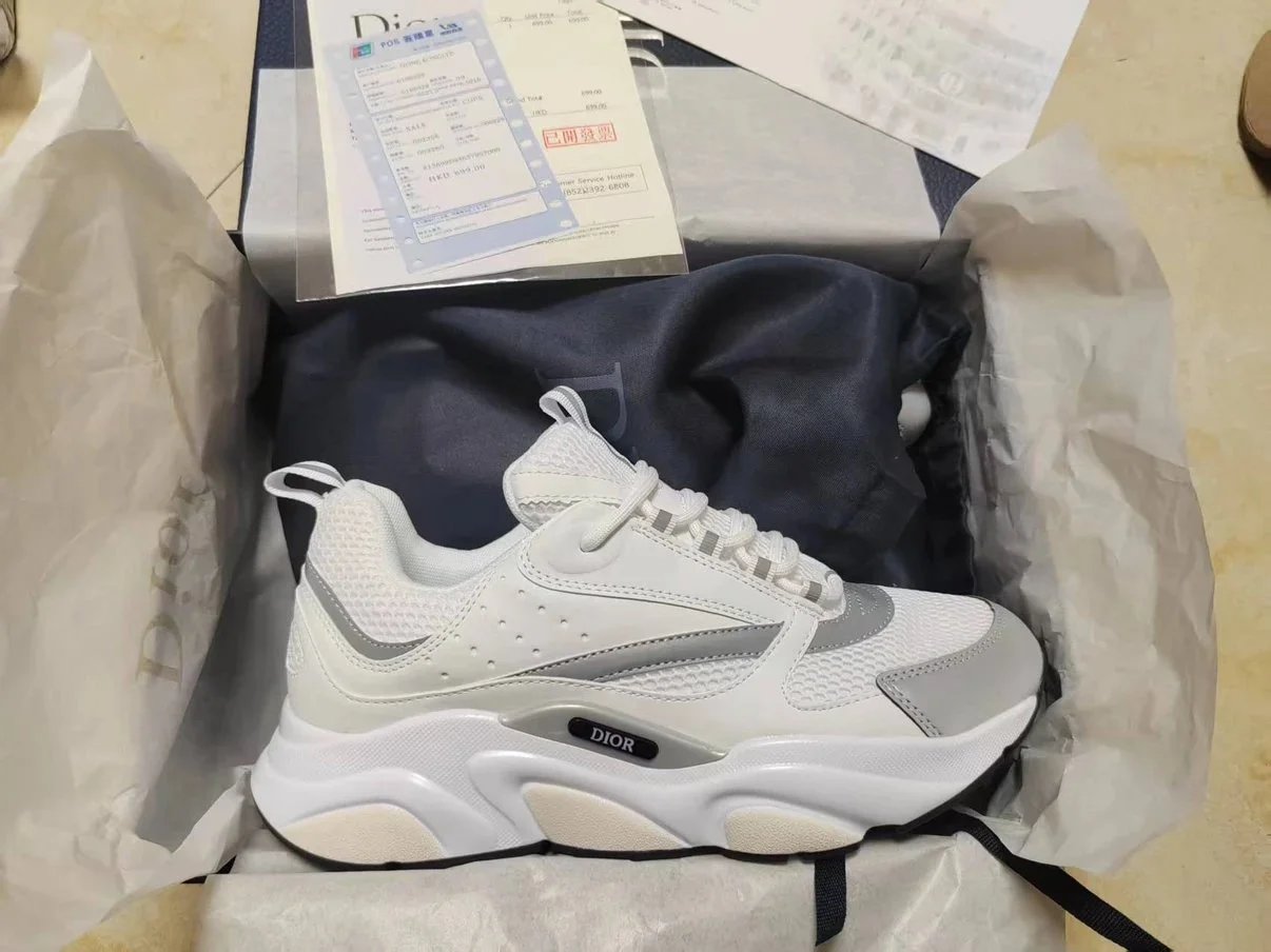 Di b22 mesh casual running shoes, dad shoes