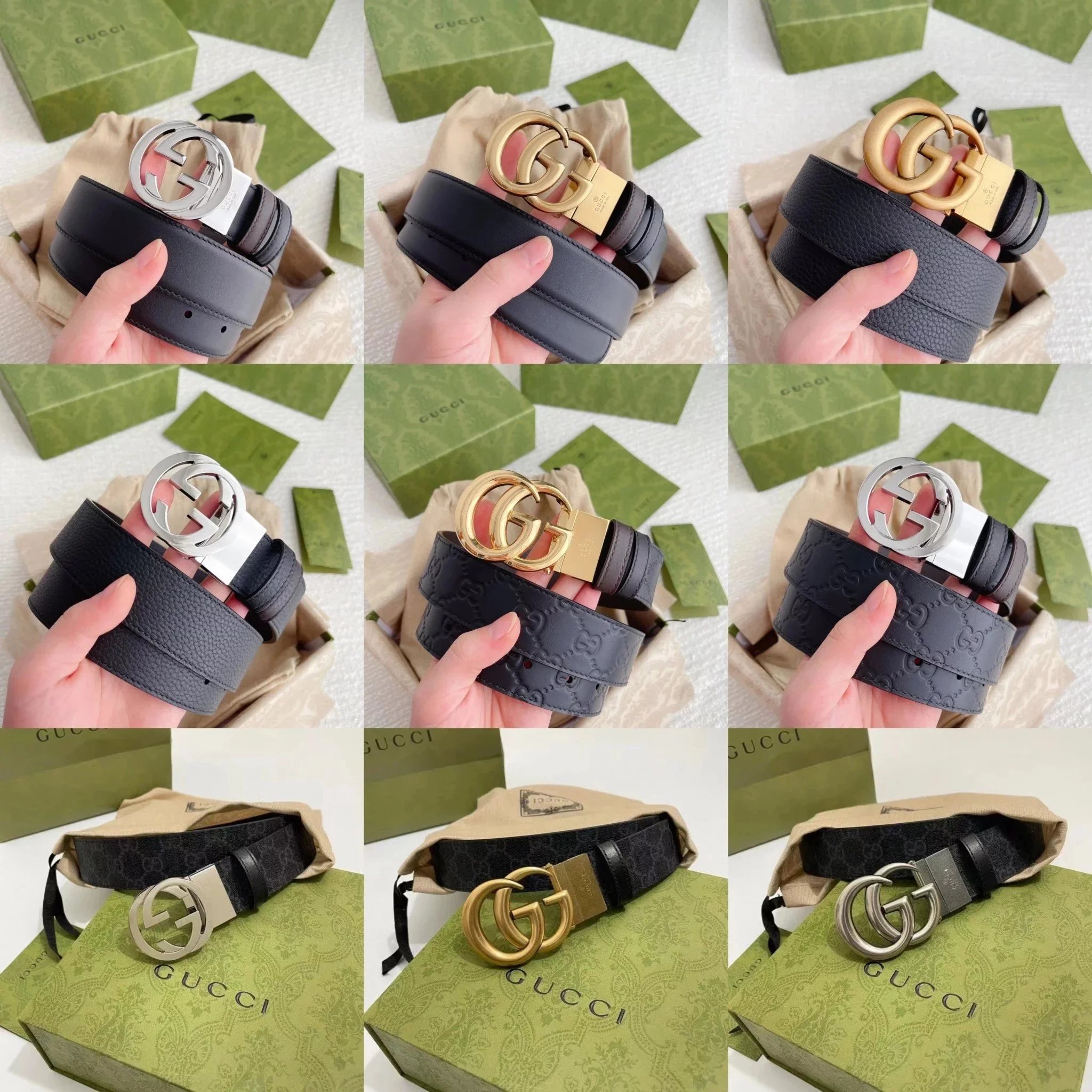 Gucci GG Supreme Belt [20 styl