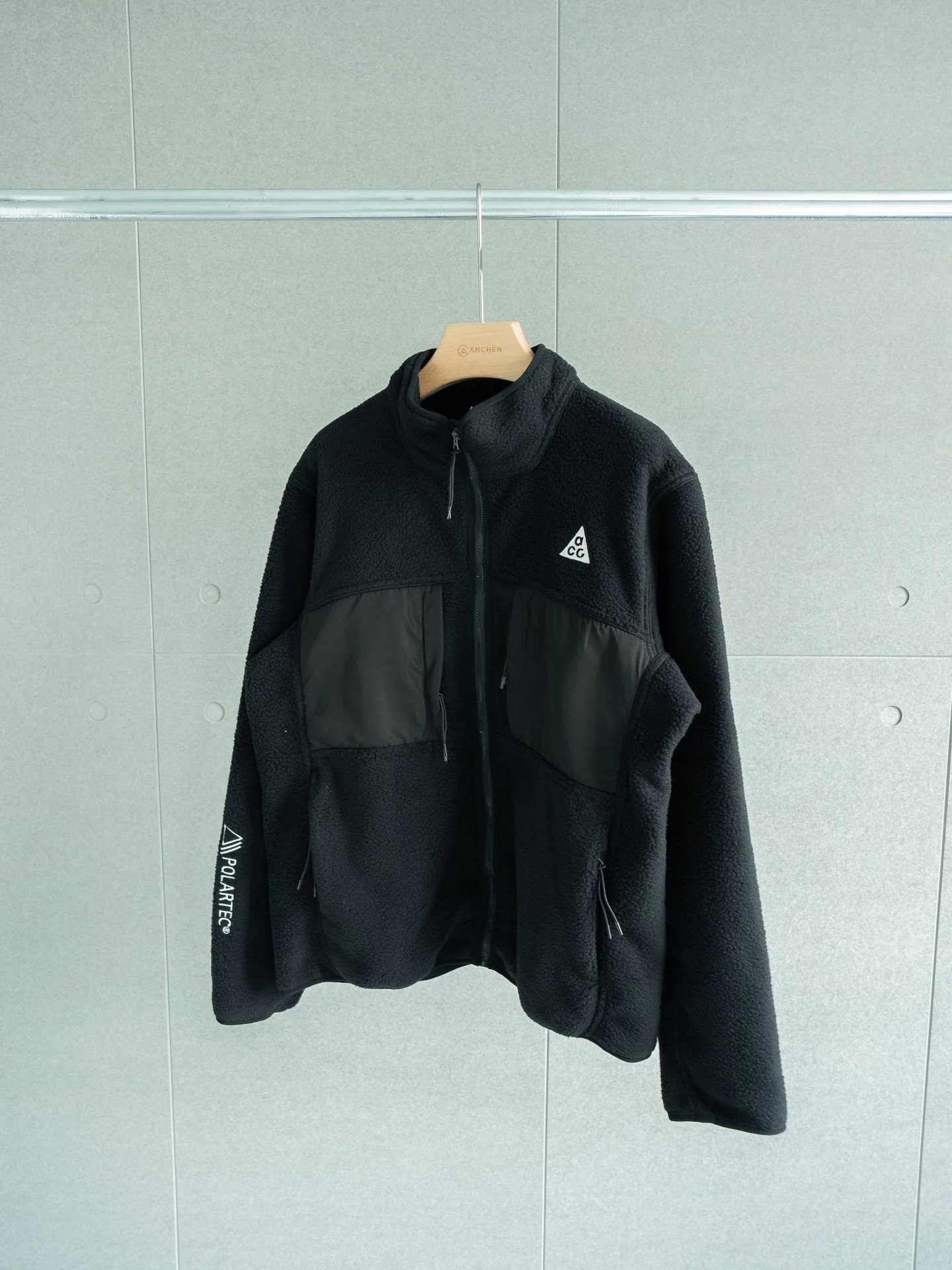 Nike ACG Polartec Fleece Jacket Black Outerwear - 7