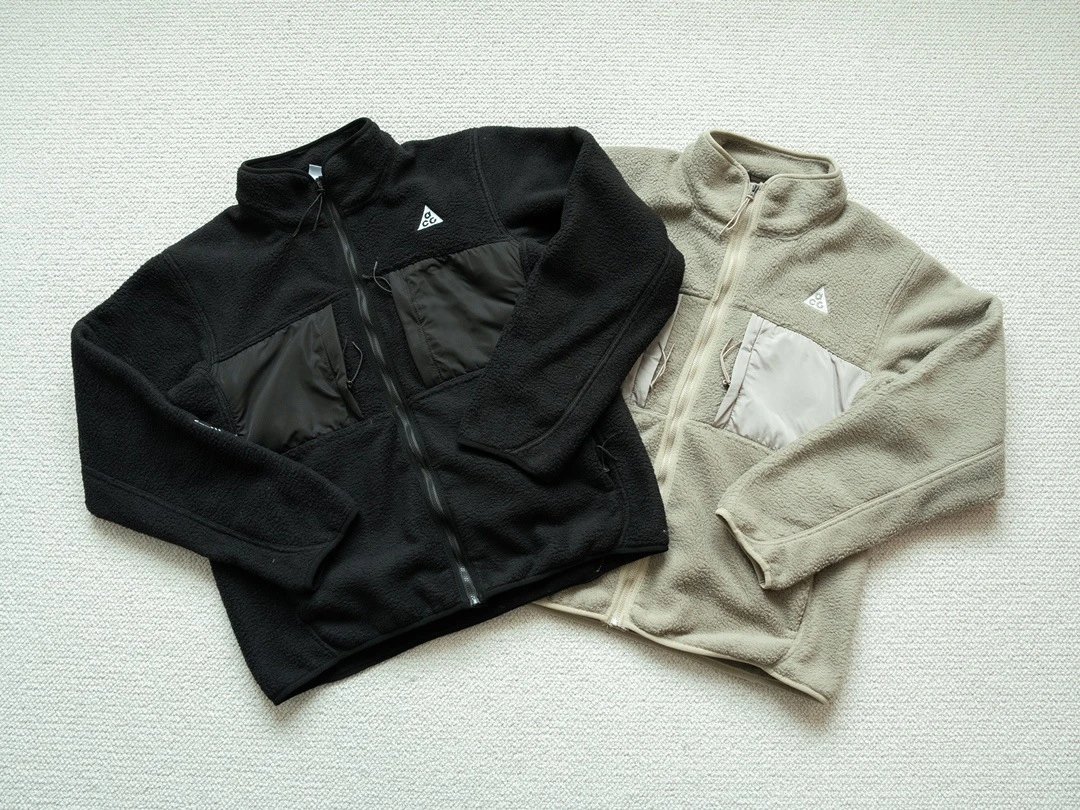 Nike ACG Polartec Fleece Jacket Black Outerwear - 12