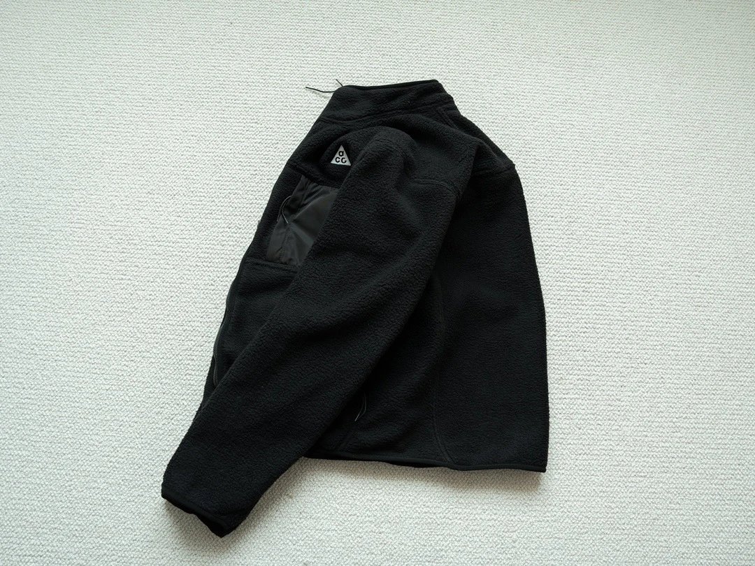 Nike ACG Polartec Fleece Jacket Black Outerwear - 14