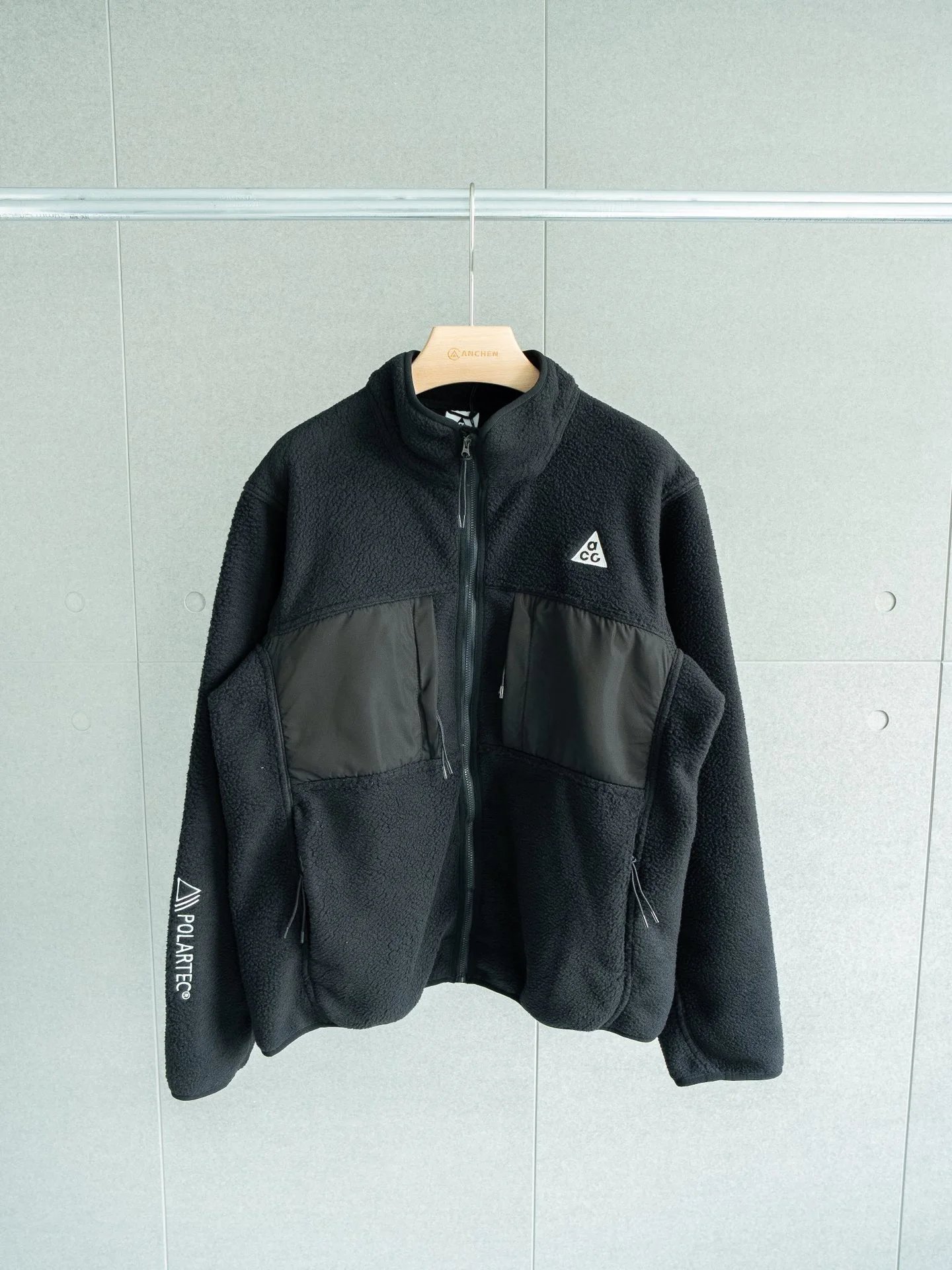 Nike ACG Polartec Fleece Jacket Black Outerwear - 6