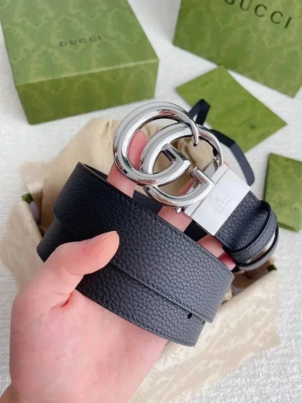 Gucci Marmont Double G Reversible Leather Belt Black product listing in Litbuy spreadsheet finds