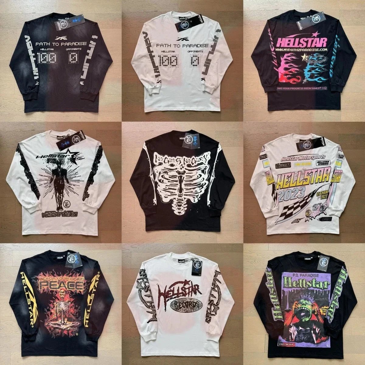 Hellstar Long Sleeve T-Shirts 