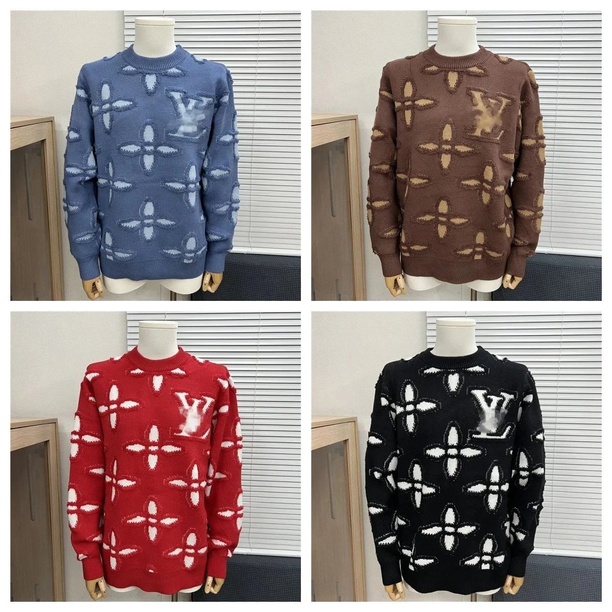 Off-White x Vision Chart Sweater White - 5