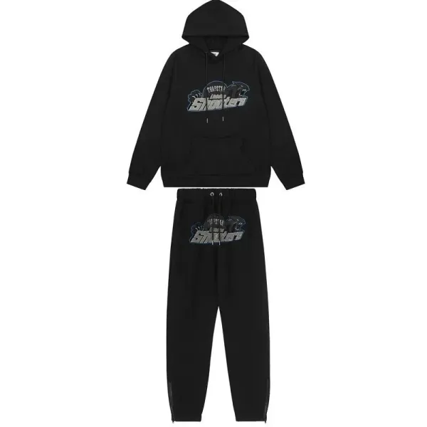 Traphouse It's A Secret Rainbow Hoodie and Sweatpants Set Black - 9