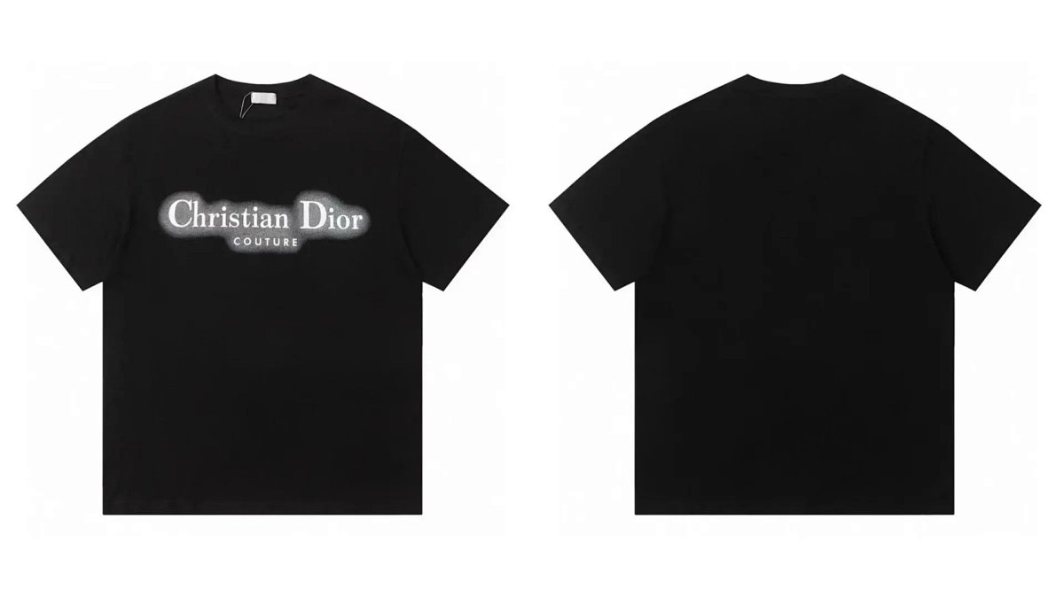 Dior Oblique Logo T-Shirt Black product detail 18 in Litbuy spreadsheet finds
