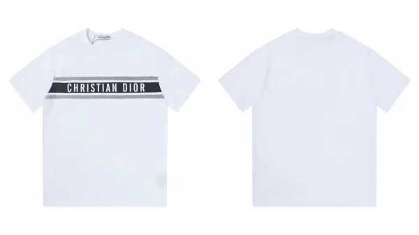 Dior Christmas Dior White Graphic T-Shirt - 16