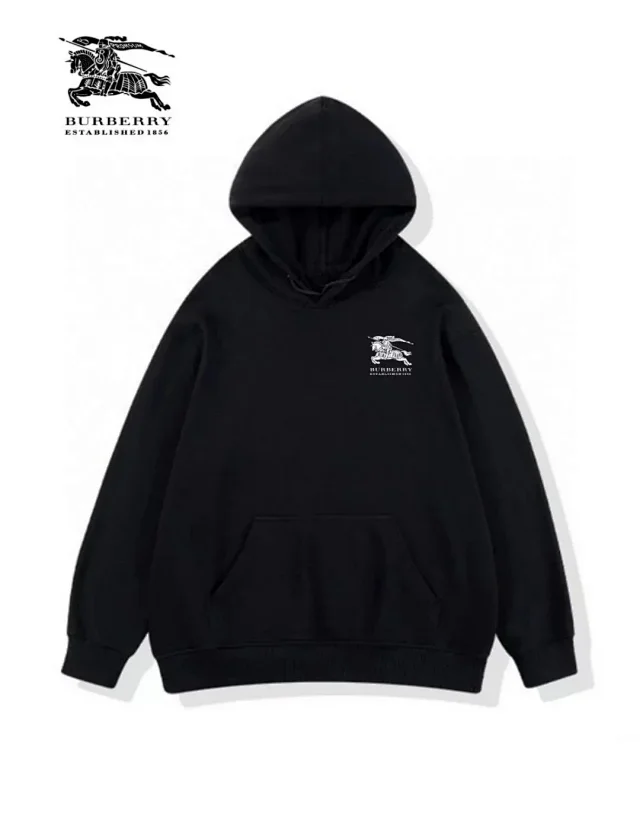Burberry Hoodies & Sweatshirts Zip-Up Hoodie with Check Lining product detail image 14