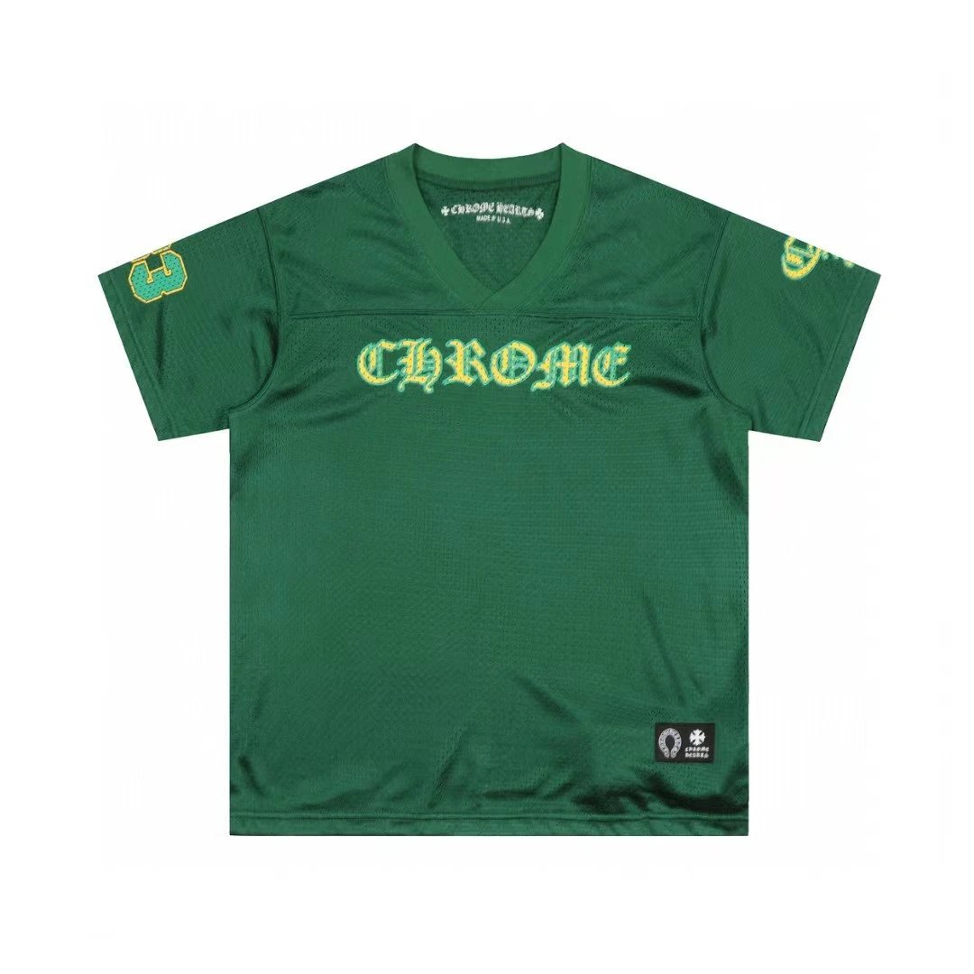 Chrome Hearts Mesh Football Jersey Green - 27