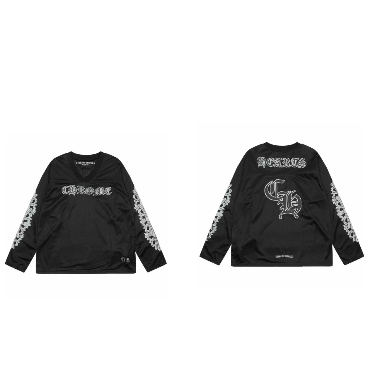 Chrome Hearts Mesh Football Jersey Green - 6