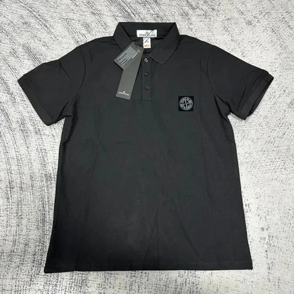 Stone Island Classic Compass Badge Series Polo Shirt